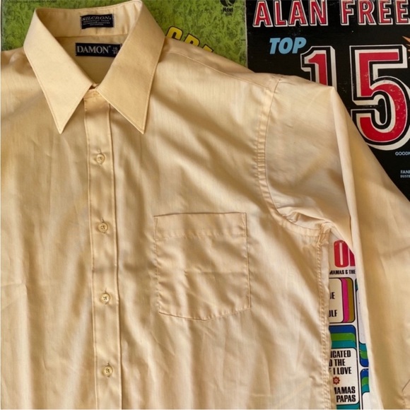 Custom Upcycled Vintage Button Front Shirt W/ Embroidered Farmhouse Duck Patch - Picture 7 of 16